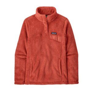 PATAGONIA WOMEN'S RE-TOOL SNAP FLEECE PULLOVER QUARTZ CORAL SMALL
